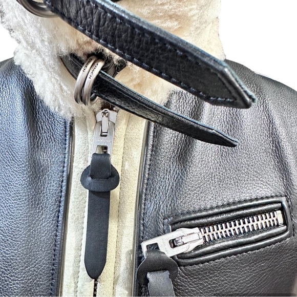 Coach Shearling Coat Vest - Picture 12 of 16